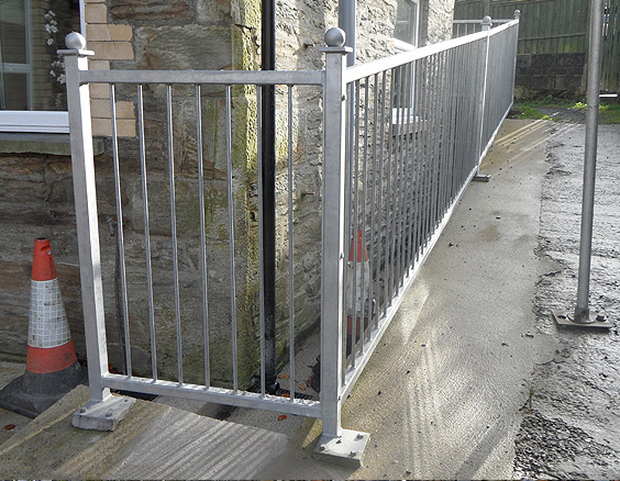 Bespoke metal gates and fencing project 2