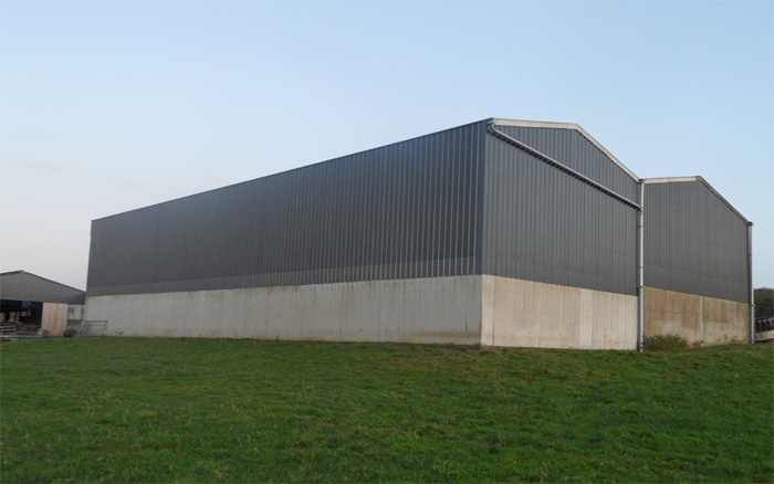 Agricultural steel building project 1