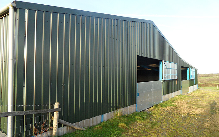 Agricultural steel building project 4