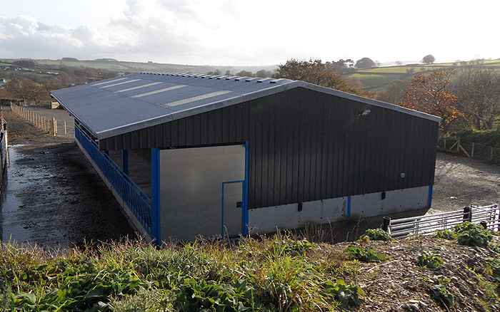 Agricultural steel building project 5
