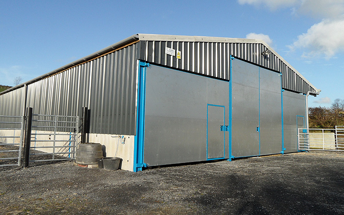 Agricultural steel building project 7