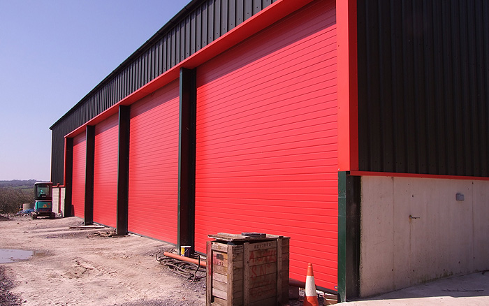 Agricultural steel building project 8