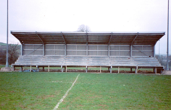 Newcastle Emlyn stadium steelwork project 1